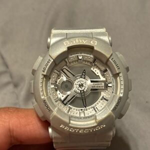 Casio Baby-G Metallic Silver Watch